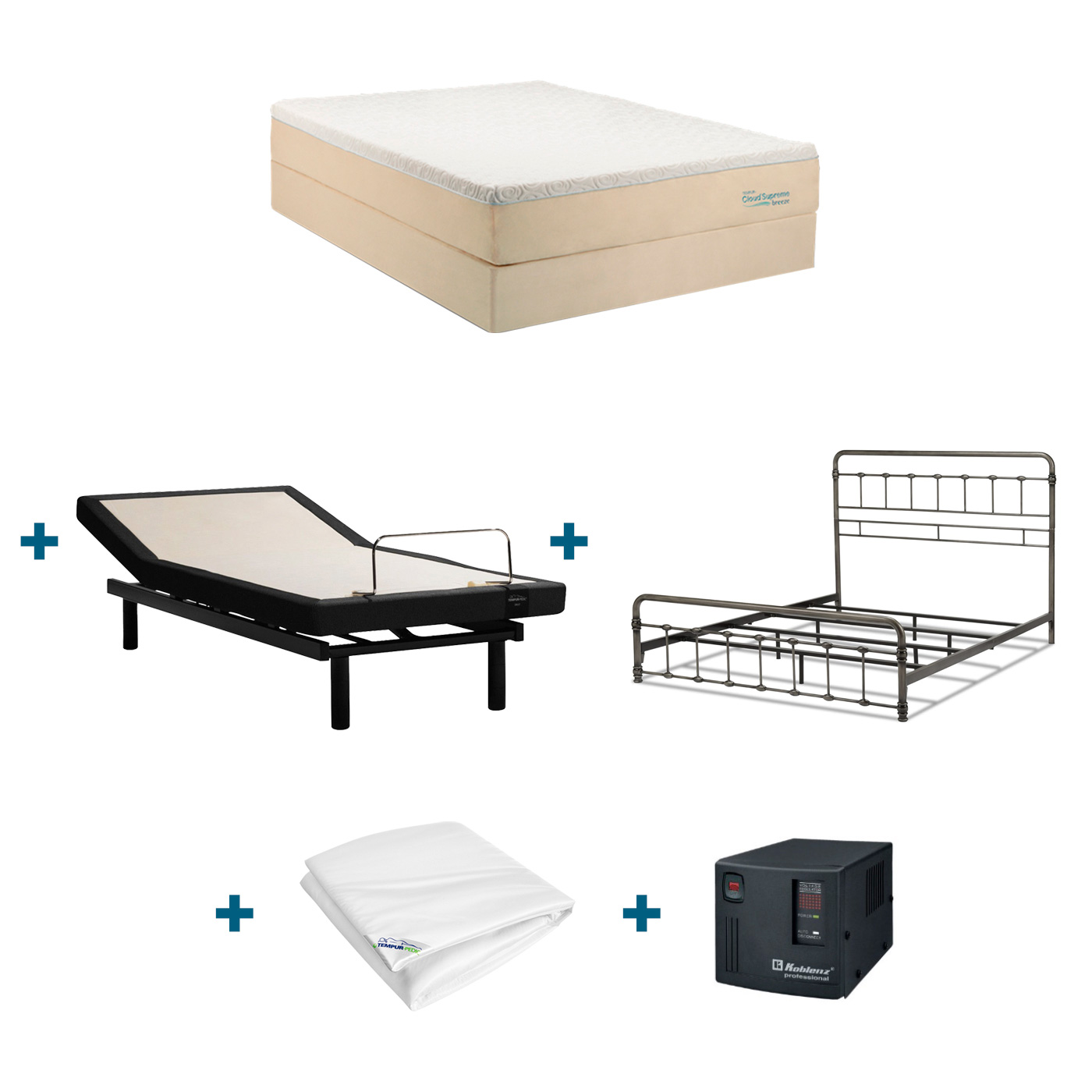 Sistema de descanso Split King Cloud Supreme Breeze 1.0 2 Tiendas